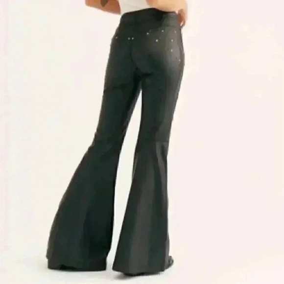 Free People moonchild vegan flare pants - Picture 4 of 5